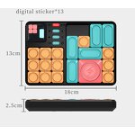 Huarong Road Puzzle Box Manufacturer - OEM HFL Digital Slide Plastic Super Brain Teaser