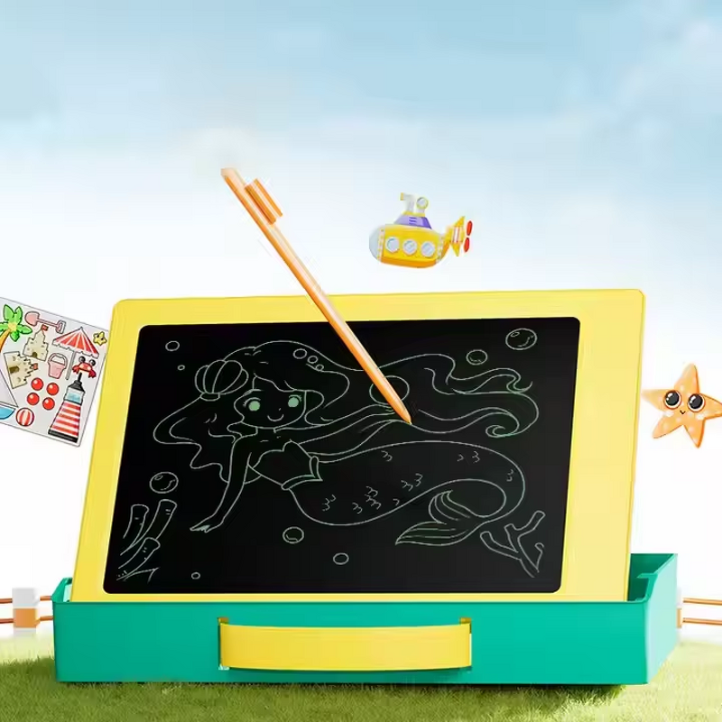 LCD Drawing Board Manufacturer - OEM 11 Inch ABS Plastic Toddler with Storage Function Box