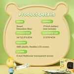 Children's Flash Card Reader Manufacturer - OEM Hot Selling Bilingual Audio LCD Storytelling