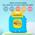 Bilingual Educational Toy Manufacturer - OEM Puzzle Early Education 224 Audio Cards Battery