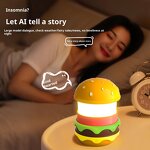 Burger Lamp Speaker Manufacturer - OEM New LED Lamp Built-in Battery 5W White Noise Timer
