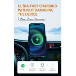 Car Phone Holder Manufacturer - OEM MFI Wireless Charging 15W Fast Auto-Clamping Locator