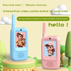 Kids Video Walkie Talkie Manufacturer - OEM HFL M2 500M Real-Time Video IPx4 Water Resistant