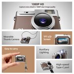 Digital Thumb Camera Manufacturer - OEM Retro 1080P HD 0.96 TFT LCD Pocket Video Recorder