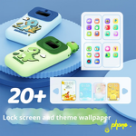 Cartoon Phone Alarm Clock Manufacturer - OEM Dual Camera Early Educational Training for Kids