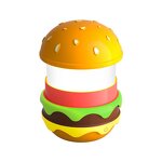 Burger Lamp Speaker Manufacturer - OEM New LED Lamp Built-in Battery 5W White Noise Timer