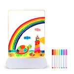 LED Drawing Pad Manufacturer - OEM Creative Colorful with Erasable Acrylic Pens Memo