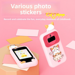 Cartoon Phone Alarm Clock Manufacturer - OEM Dual Camera Early Educational Training for Kids