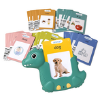 Early Education Toy Manufacturer - OEM Plastic Dinosaur Cognitive Card Machine Foreign Trade