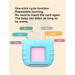 Portable Card Machine Manufacturer - OEM Plastic Educational Chinese English for Kids 2-4