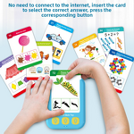 Early Learning Tool Manufacturer - OEM Cognitive Sound Little Teacher Card Insert Multi-Language
