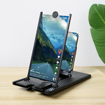 Phone Screen Amplifier Manufacturer - OEM 3D HD 12/14 Inch Vertical Telescoping Stand