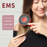 Electric Scalp Massager Manufacturer - OEM 3-in-1 Multi-Functional Red Blue Light Hair