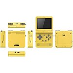 Mini Retro Game Console Manufacturer - OEM 3-inch IPS Open Flip Yellow Wi-Fi 2000 Games
