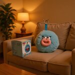 Cute Wireless Speaker Manufacturer - OEM 2025 Plush Cartoon Keychain Design FM Function