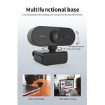 USB Web Cam Manufacturer - OEM C1 Plug-and-Play 1080P with Microphone for Online Calling