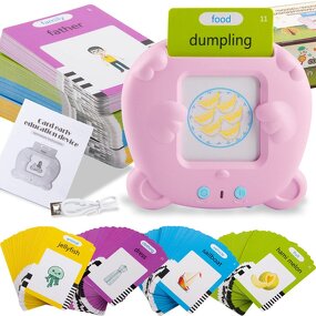 Electronic Flash Cards Manufacturer - OEM Best Selling Early Education Mini Plastic Gift