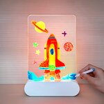 Glow Doodle Board Manufacturer - OEM Wireless Rechargeable 4 Modes LED Drawing for Kids