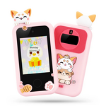 Cartoon Phone Alarm Clock Manufacturer - OEM Dual Camera Early Educational Training for Kids