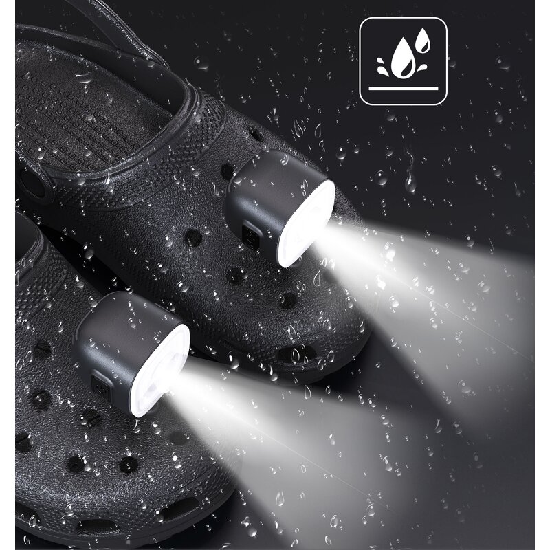 Shoe Lights Manufacturer - Wholesale Waterproof USB Rechargeable with Fast Flashing SOS