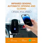 Car Phone Holder Manufacturer - OEM MFI Wireless Charging 15W Fast Auto-Clamping Locator