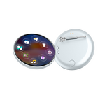 Digital Wearable E-Badge Manufacturer - OEM 1.85-inch Smart Dynamic HD Anime Button Pin