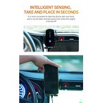 Car Phone Holder Manufacturer - OEM MFI Wireless Charging 15W Fast Auto-Clamping Locator