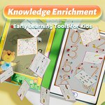 LCD Writing Tablet Manufacturer - OEM Custom Erasable with 20 Templates Early Learning Set