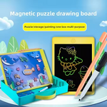 Drawing Tablet Manufacturer - OEM 3-in-1 Colorful Toddler Doodle Board Erasable Reusable ABS