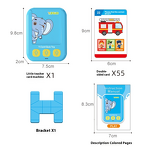Early Learning Tool Manufacturer - OEM Cognitive Sound Little Teacher Card Insert Multi-Language