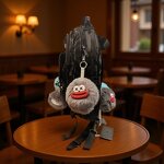 Cute Wireless Speaker Manufacturer - OEM 2025 Plush Cartoon Keychain Design FM Function