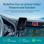 Air Locator Manufacturer - OEM New Arrival Find My MFI Car Mount Infrared Wireless