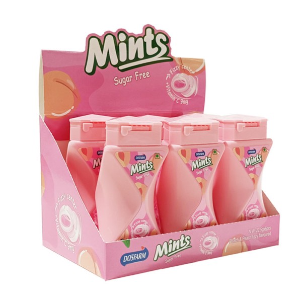 维生素C泡腾片源头工厂-中心填充无糖薄荷