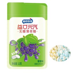 Grape Mints Factory - Sugar Free Vitamin OEM Mint Candy