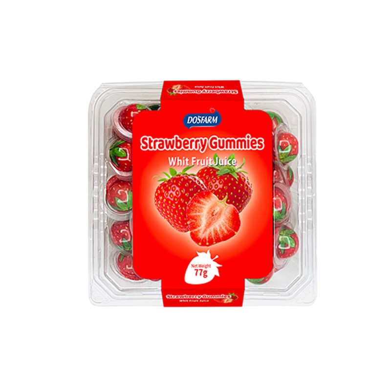 Strawberry Gummies Factory - Vitamin C Chewing Gummy OEM