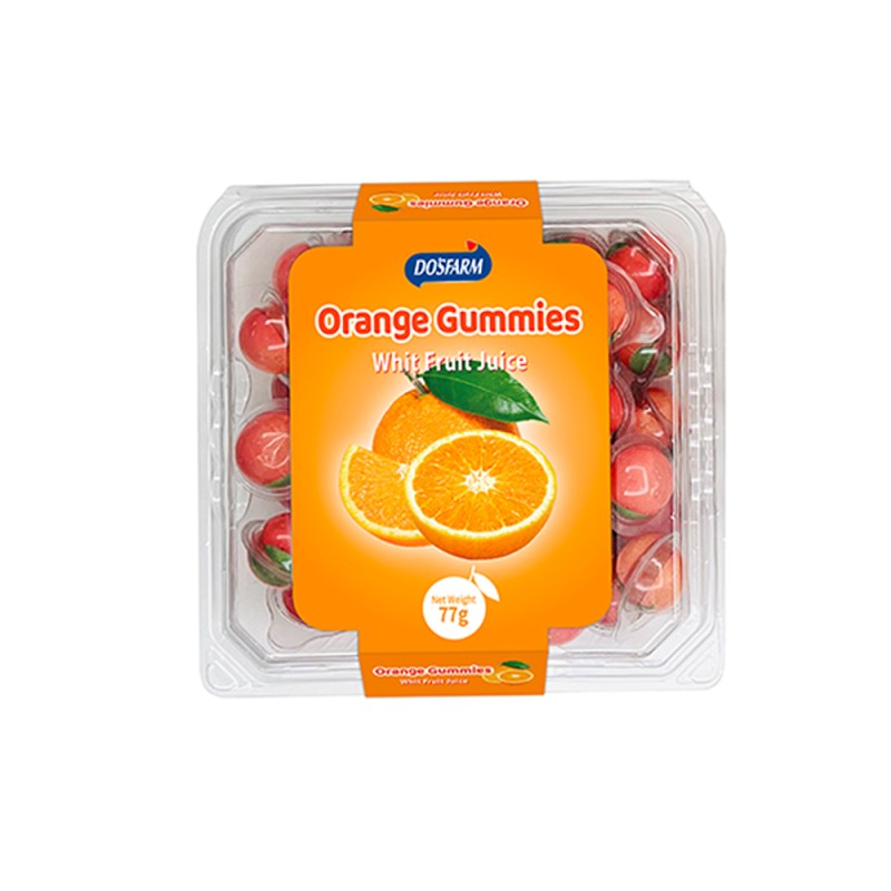 Orange Gummies Factory - Vitamin C Chewing Gummy OEM