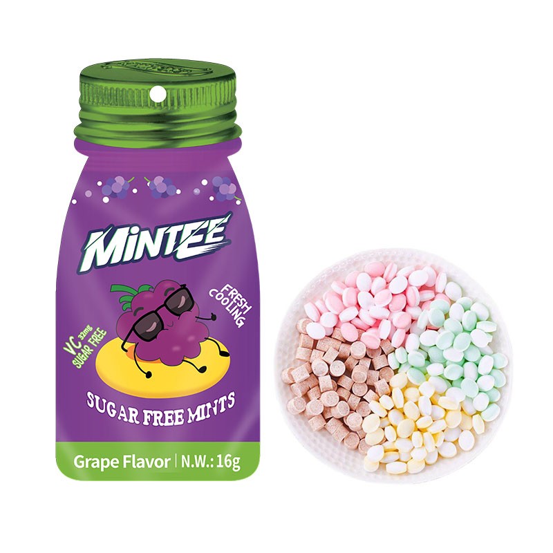 Peach Mints Factory - Sugar Free Vitamin Lozenge Custom