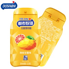 杨树花蜜薄荷糖生产厂家-咀嚼无糖维生素C
