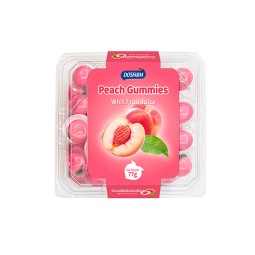 Peach Gummies Supplier - Vitamin C Chewing Gummy Custom