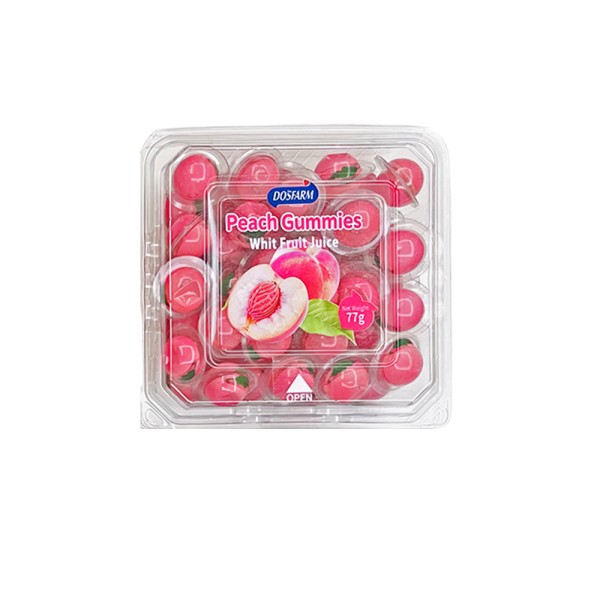 Peach Gummies Factory - Vitamin Chewing Gummy Candy OEM