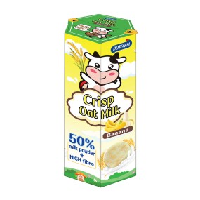 Banana Oat Crisps Factory - Healthy Milk Powder Snack OEM
