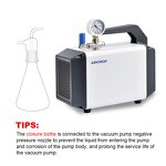 Diaphragm Vacuum Pump Manufacturer - 0.085mPa 15L/min Low Noise Portable Electric