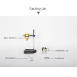 Kinematic Viscometer Factory - Lab Use Newtonian Liquid Automatic Dv2t Spindles