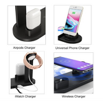 Wireless Charger Station Manufacturer - OEM Universal 15W Fast 6 5 in 1 Magnetic Phone Holder