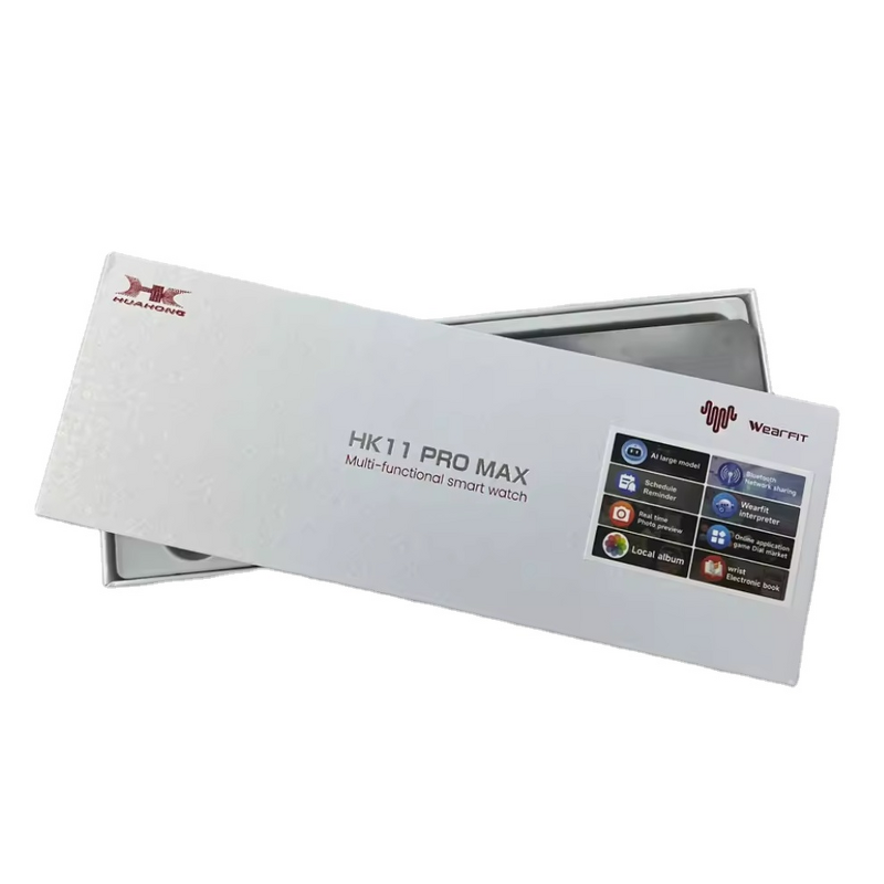 Smart Watch Manufacturer - OEM 2025 HK11 Pro Max AMOLED NFC Compass ChatGPT