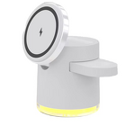 Wireless Charger Dock Manufacturer - OEM Desktop Magnetic 15W Fast LED Light 4 1 for iPhone