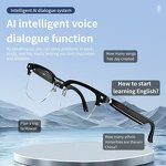 AI Translator Smart Glasses Manufacturer - OEM Fashion Wireless Speaker Headset Music