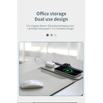 Laptop Sleeve Manufacturer - OEM Factory 5 In-1 with Wireless Charging Mouse Pad Desk Mat