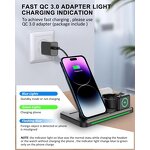 Wireless Charger Manufacturer - OEM Best Sale 3 in 1 Electric Magnetic 7.5W Dock Stand