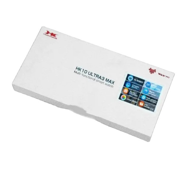 Smart Watch Manufacturer - OEM 2025 Hk10 Ultra 3 Max Chat-GPT Amoled Dual Straps